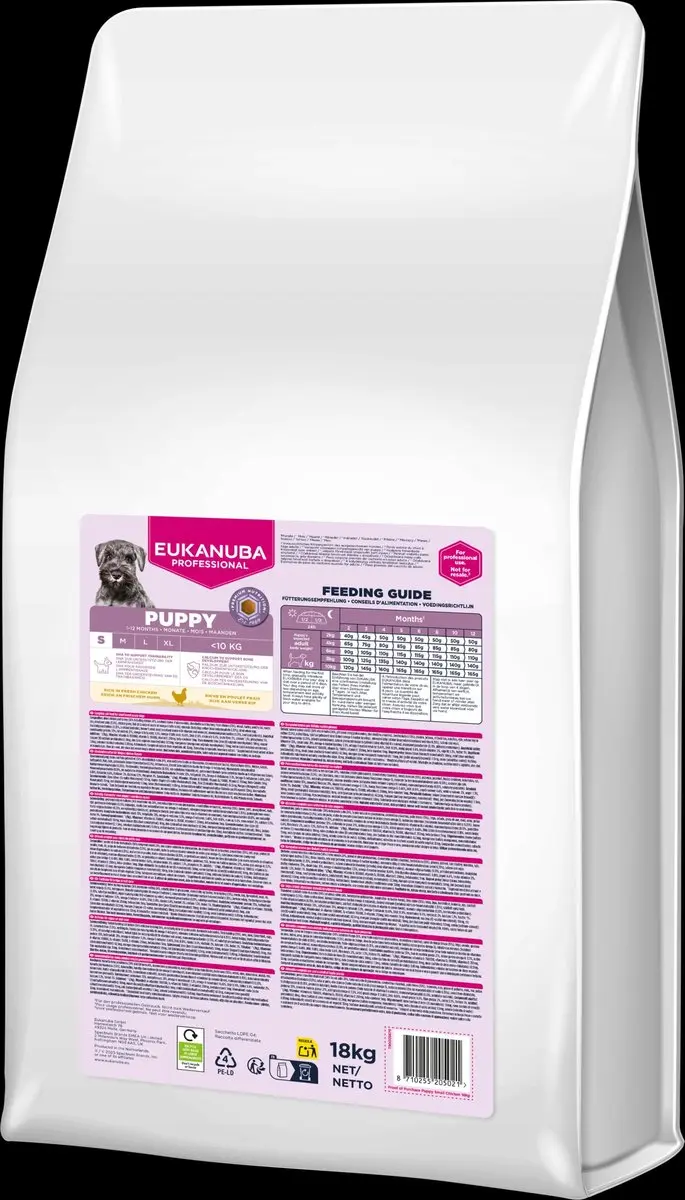 Eukanuba Breeder Puppy Small Chicken 18kg