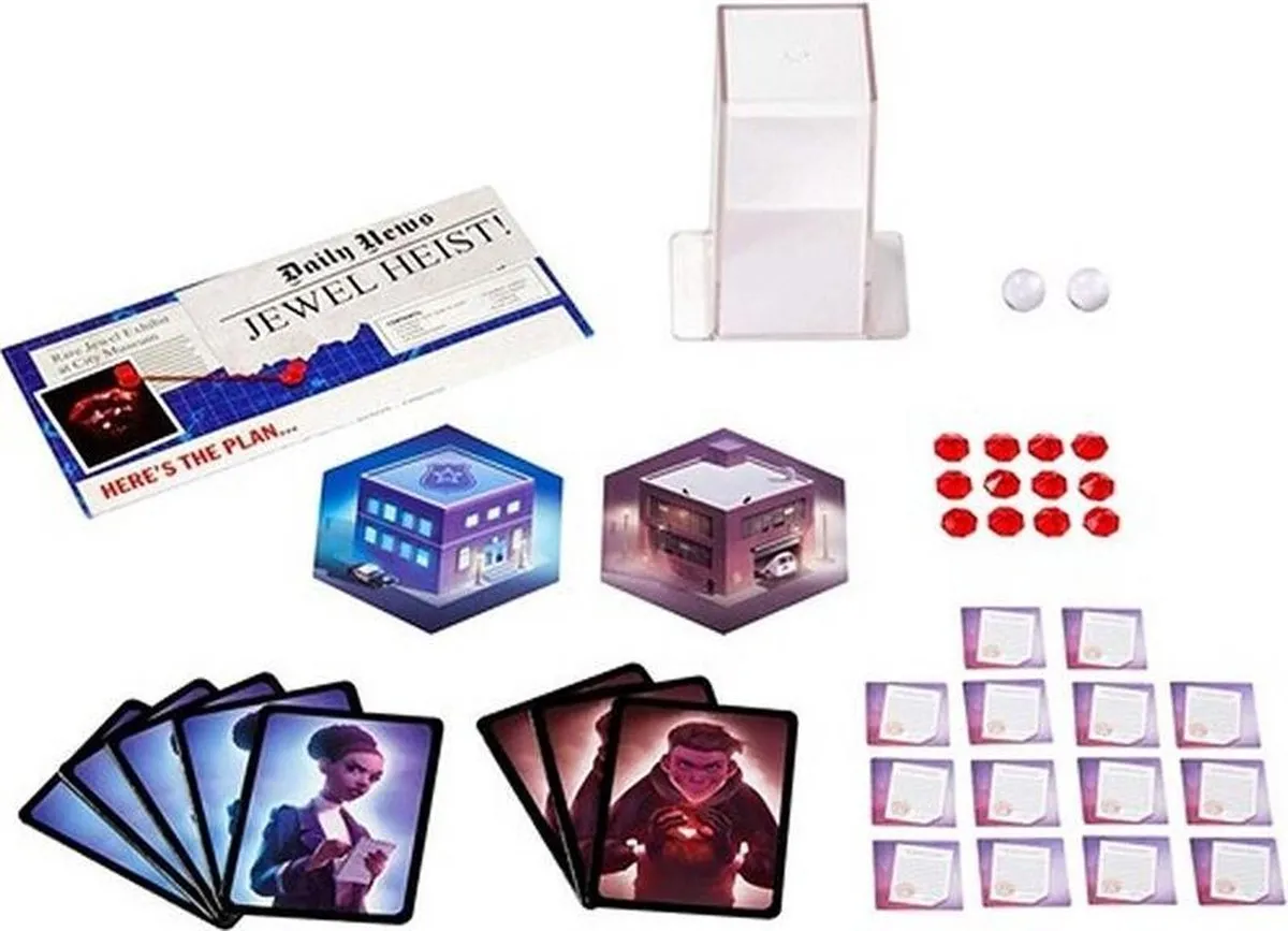 Mattel Games Jewel Heist Strategiespel 253452346 - 2-6 Personen