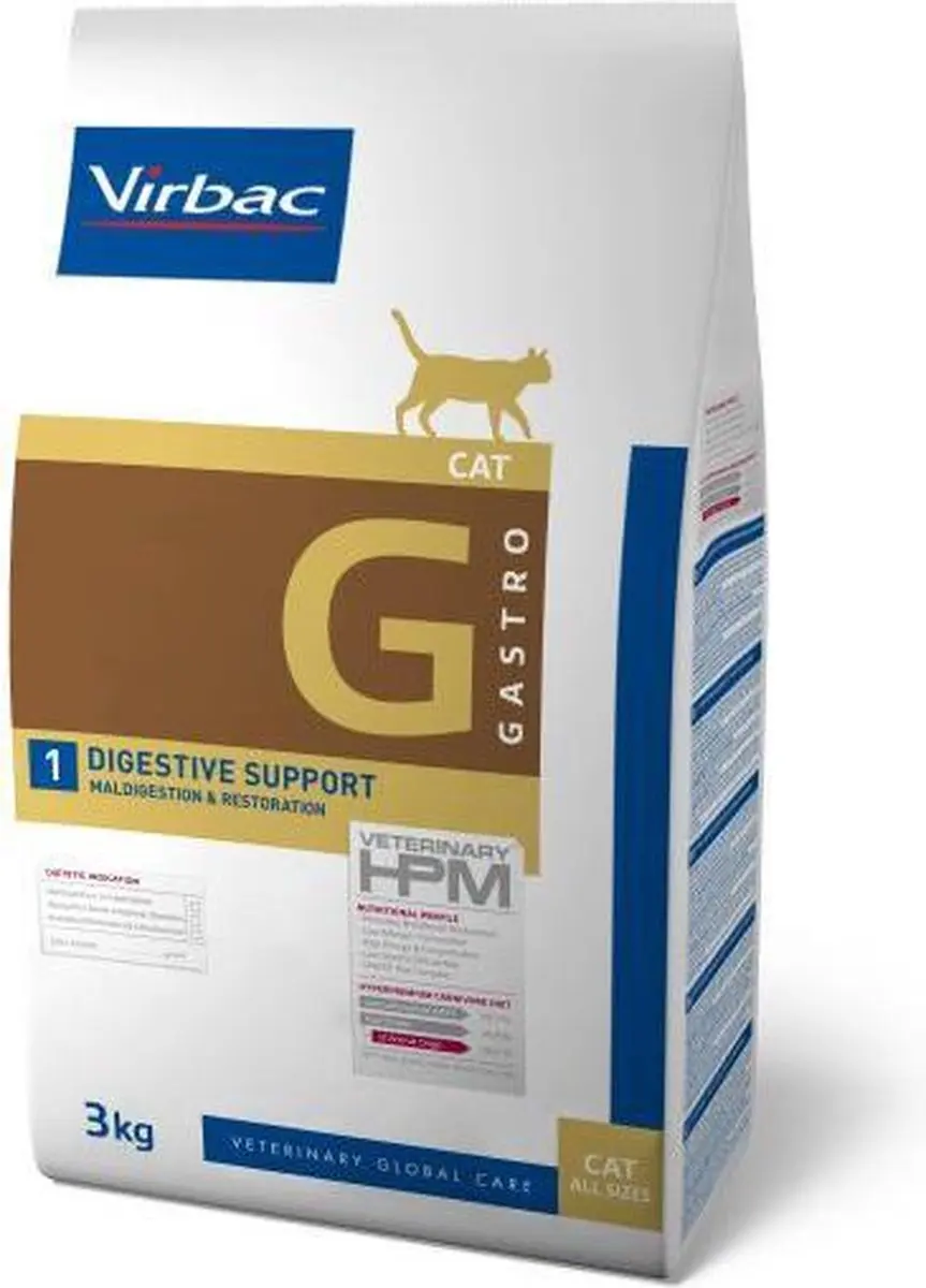 Virbac HPM Veterinary Diet Cat Digestive Support 1,5kg