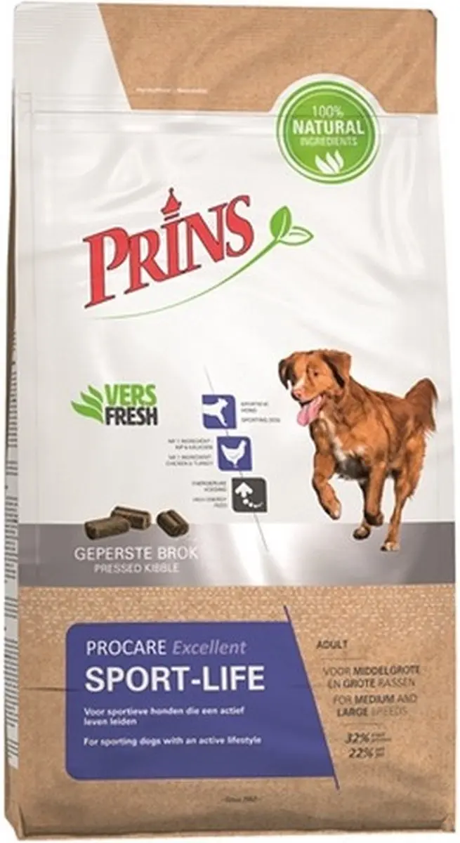 Prins Sport-life Excellent Hondenvoer 15kg