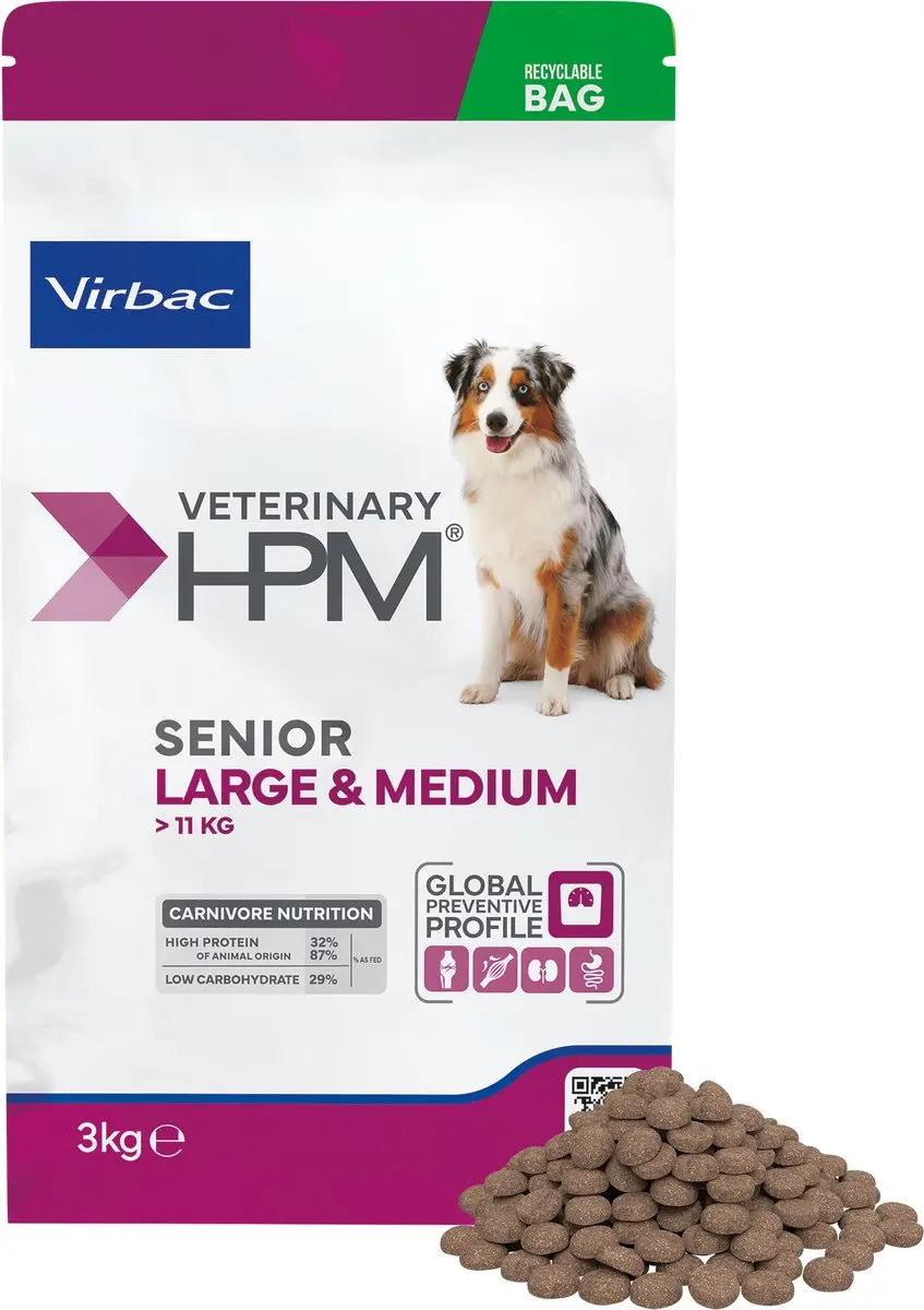 Virbac HPM Senior Dog Large & Medium 3kg
