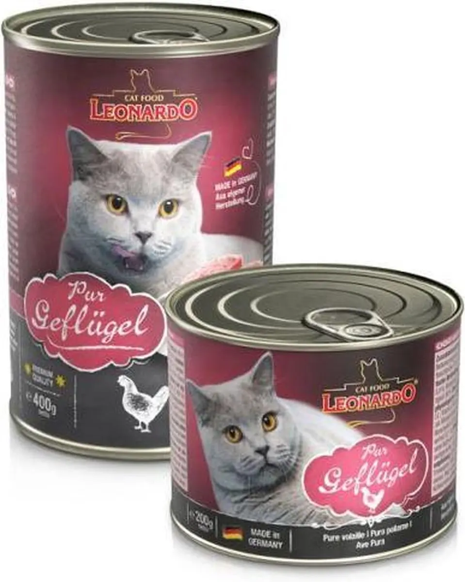 Leonardo Puur Gevogelte 6x400g - afbeelding 2 van 2