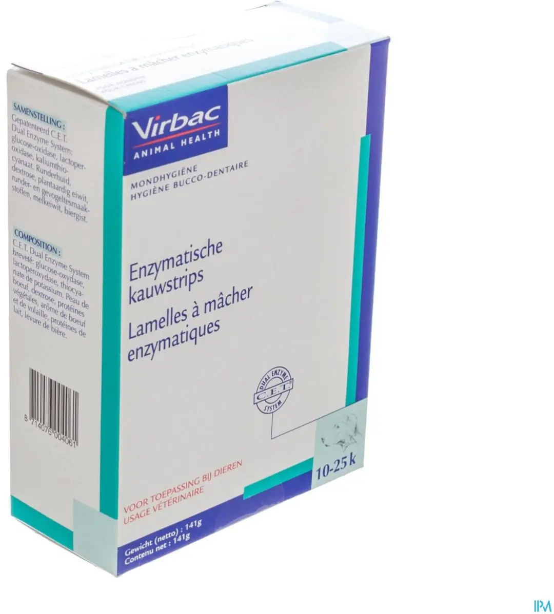 Virbac C.E.T. Kauwstrips Hond 10-25 kg - 141g