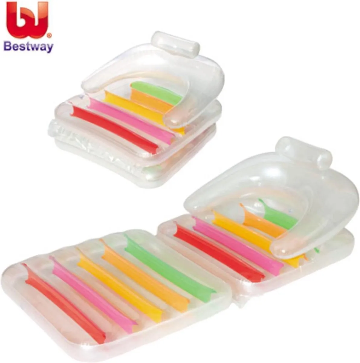 Bestway Fashion Folding Luchtbed - Multicolor - afbeelding 6 van 6