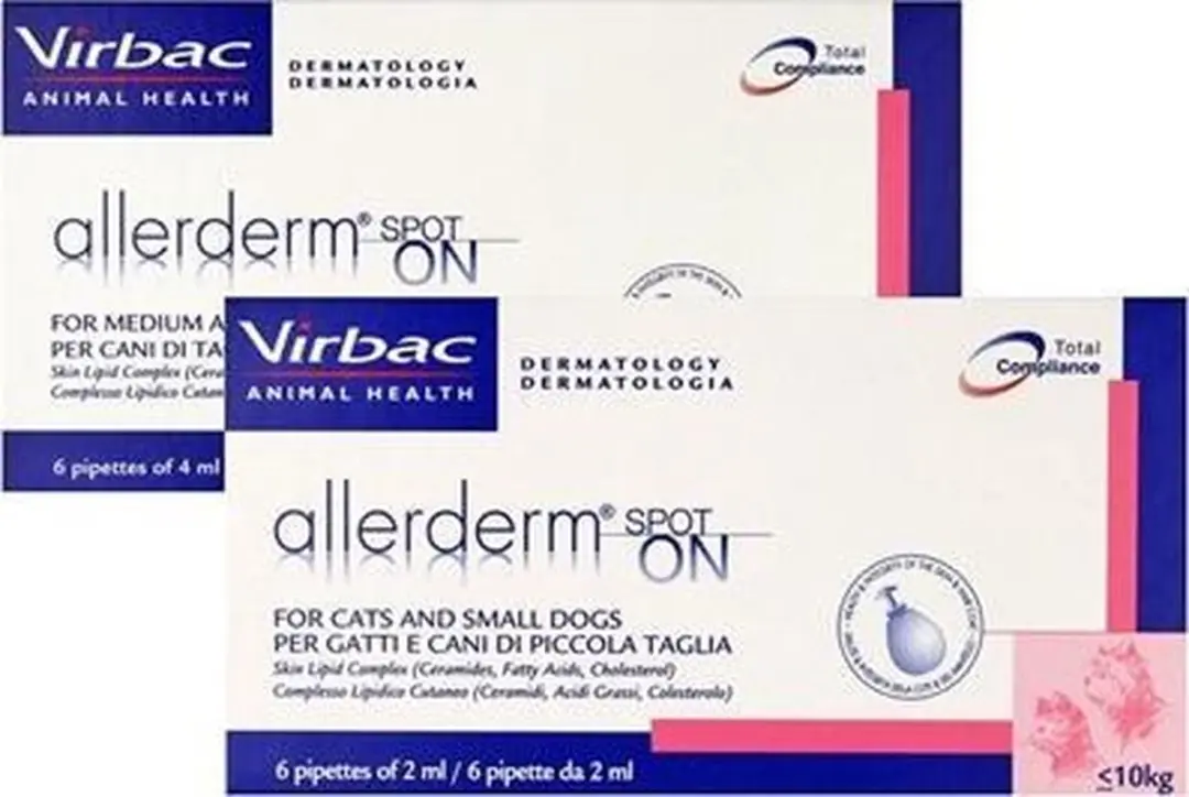 Virbac Allerderm Spot-On 6 Pipetten 2ml