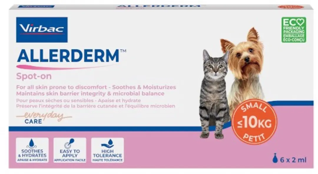 Virbac Allerderm Spot-On 6 Pipetten 2ml