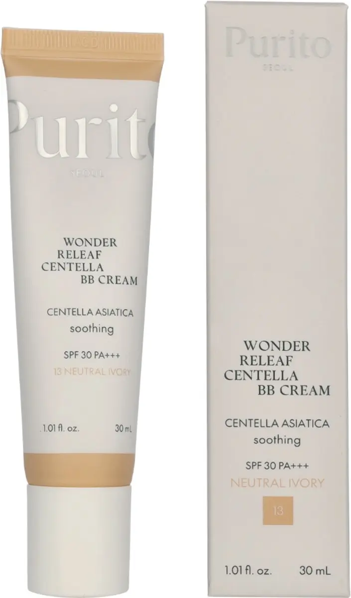 Purito Seoul Wonder Releaf Centella BB Cream SPF30 - 30ml - Medium