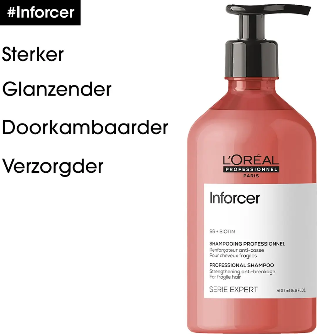 L'Oréal Professionnel Inforcer Versterkende Shampoo 500ml