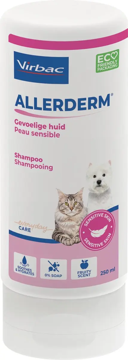 Virbac Allerderm Gevoelige Huid Shampoo 250ml
