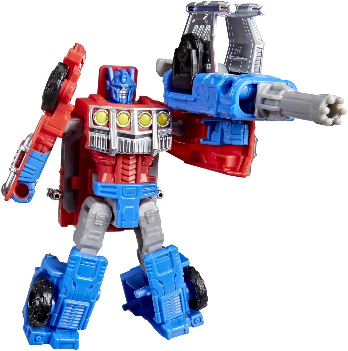 Hasbro Transformers Cyberworld Optimus Prime Actiefiguur - Rood