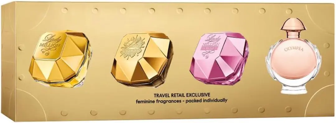 Paco Rabanne Feminine Set 21ml - 4 Stuks