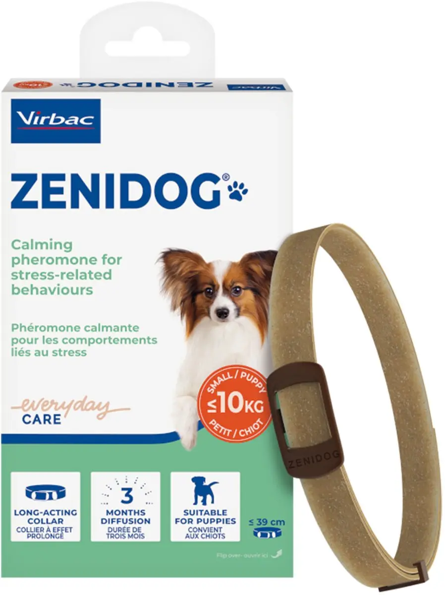 Virbac Zenidog Halsband - S - Bruin