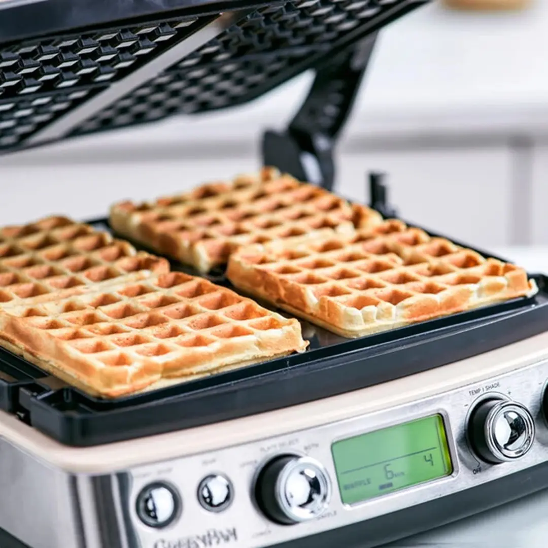 GreenPan Belgische Wafelplaten - Zwart