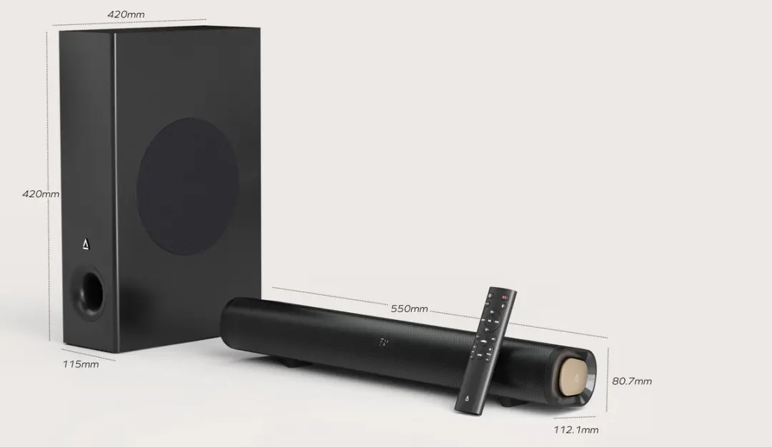 Creative Stage Pro MF8495 Soundbar - Zwart