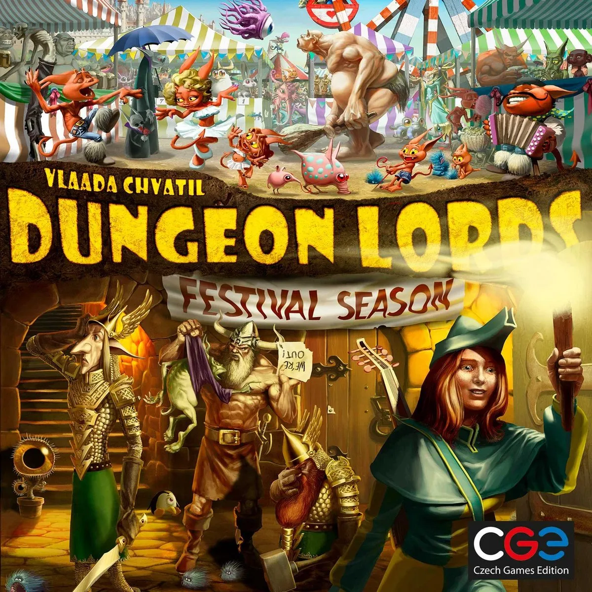 Asmodee Dungeon Lords Festival Season CGE00014