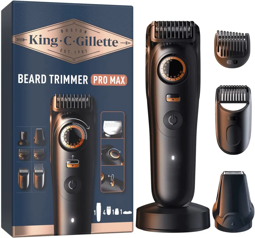 King C. Gillette PRO MAX Draadloze Baardtrimmer