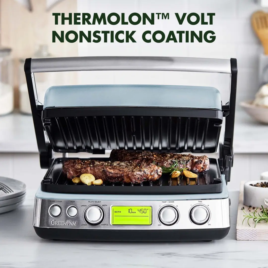 GreenPan Contactgrill Blue Haze - 2200W - 2 Platen