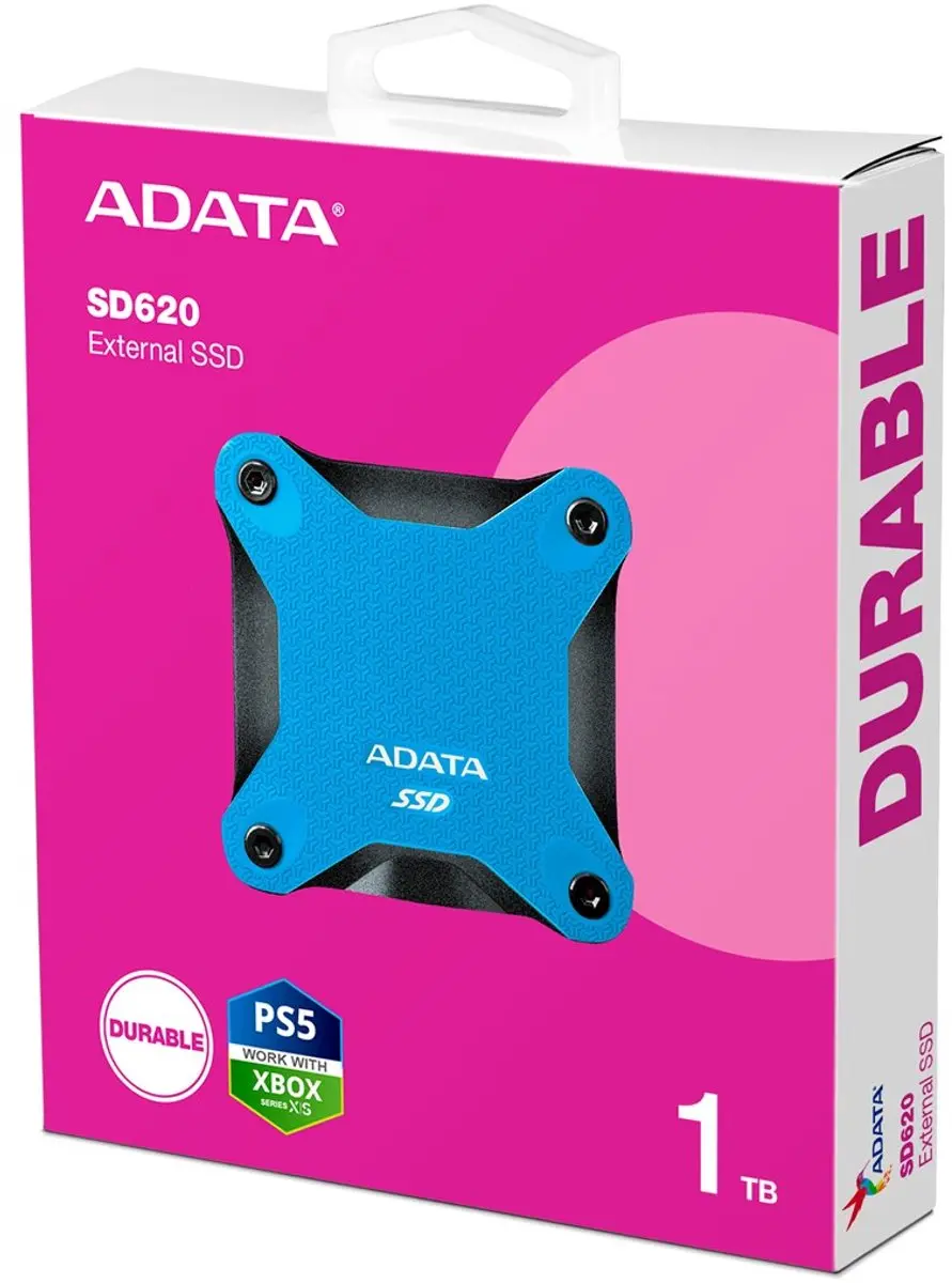 ADATA SD620 Externe SSD 1TB - Blauw