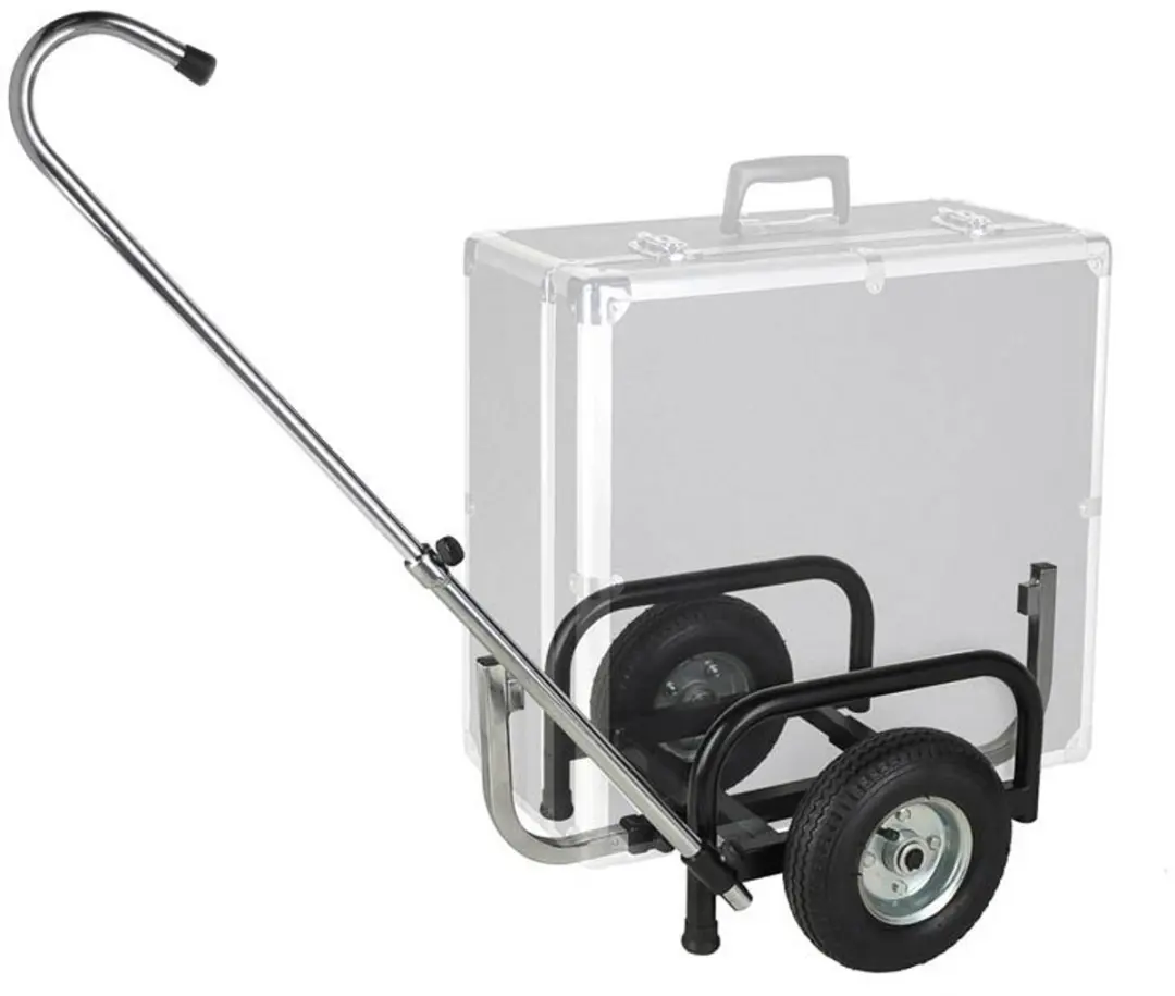 Boston ACC-TROL Trolley voor Accordeonkoffer - Zwart/Zilver - afbeelding 3 van 4