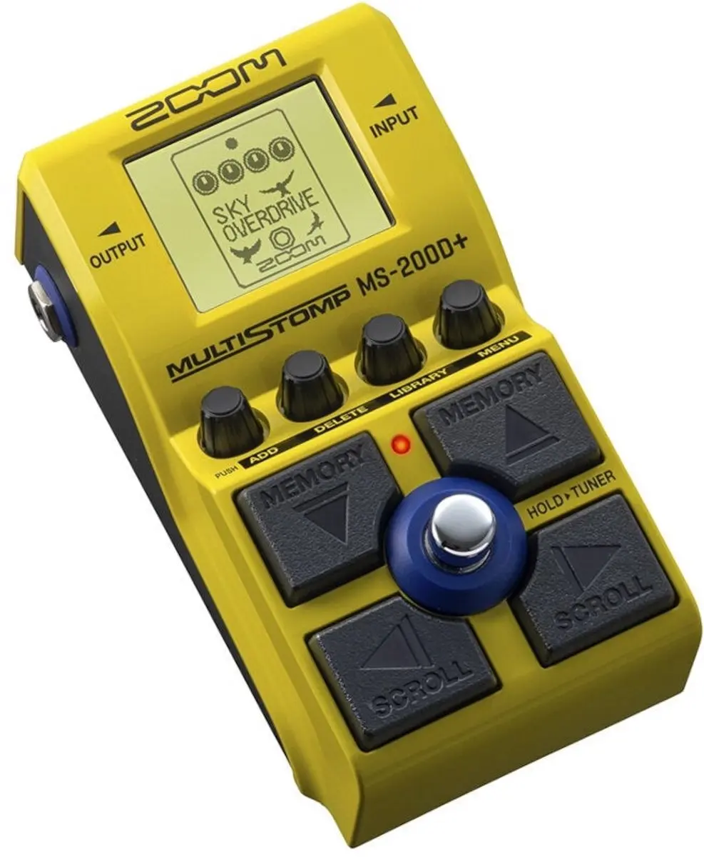 Zoom MS-200D+ MultiStomp Overdrive/Distortion