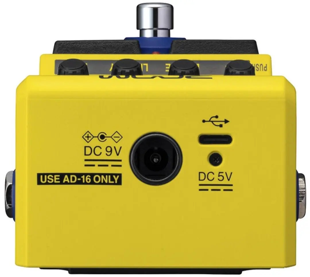 Zoom MS-200D+ MultiStomp Overdrive/Distortion - Geel