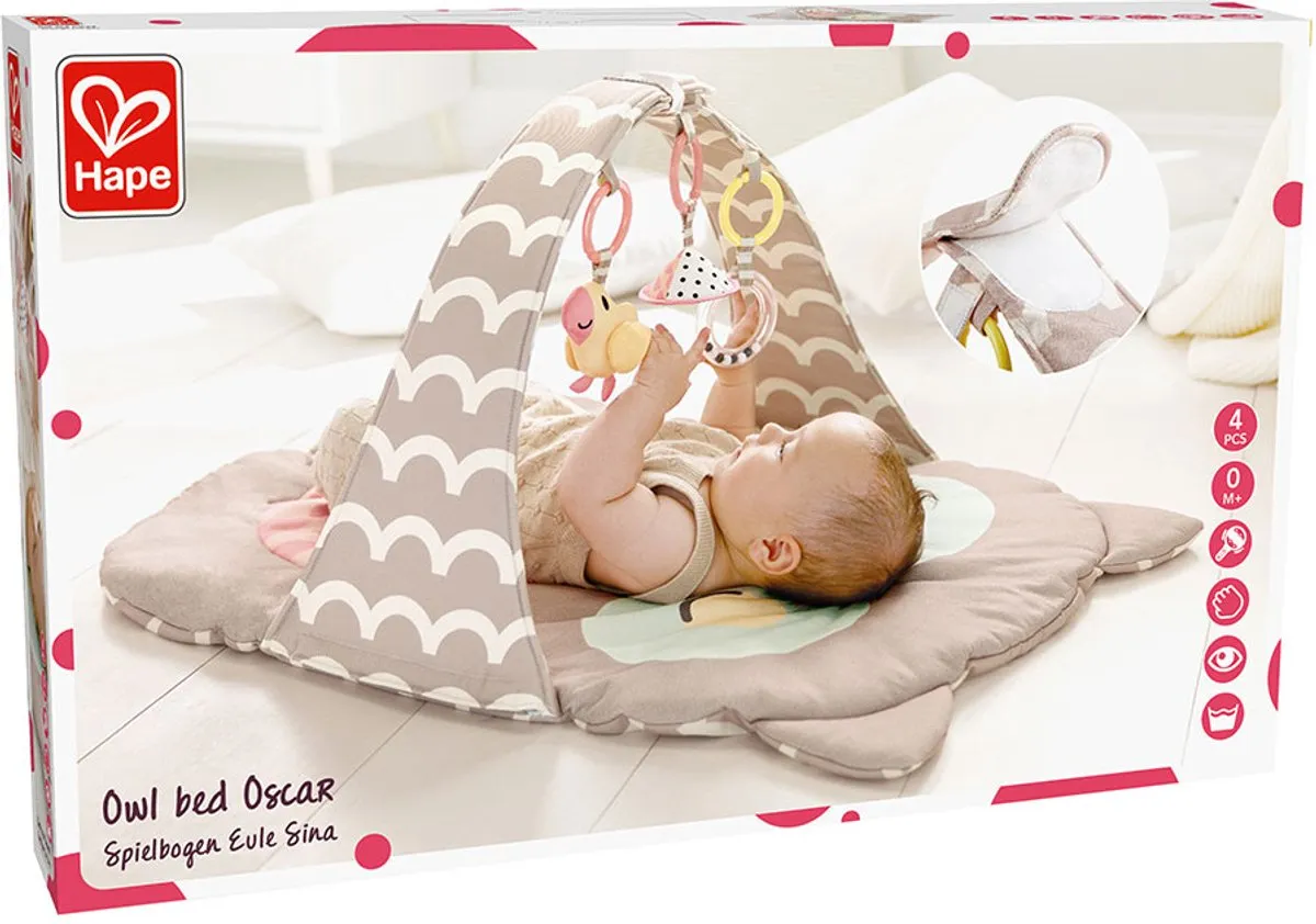 Hape Spielbogen Eule Sina - Veelkleurig - afbeelding 6 van 6