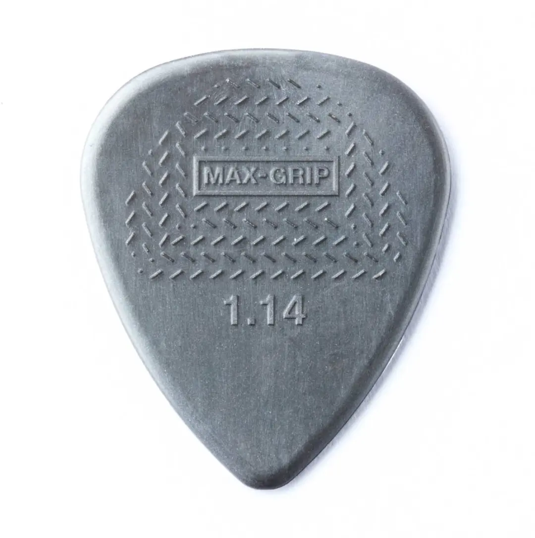 Dunlop Max-Grip Nylon Gitaarplectrum 1,14mm - Zwart - afbeelding 6 van 6
