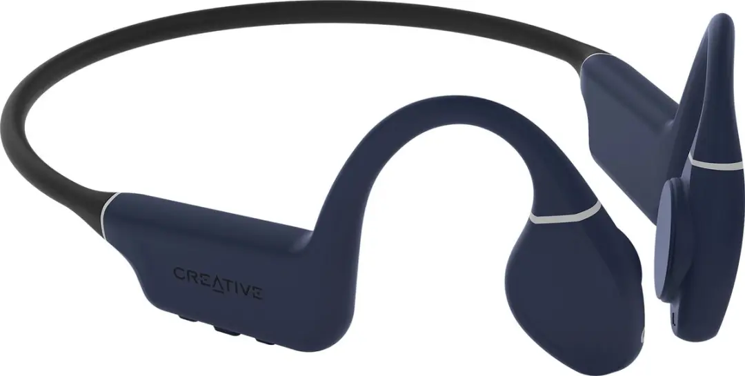 Creative Outlier Free Pro+ Hoofdtelefoon - Bluetooth 5.3 - 8GB MP3 - Blauw/Zwart