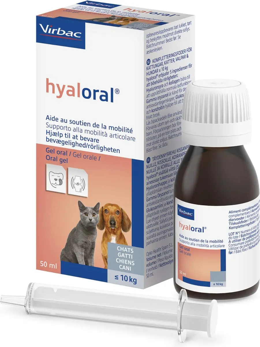 Virbac Hyaloral Orale Gel 50ml