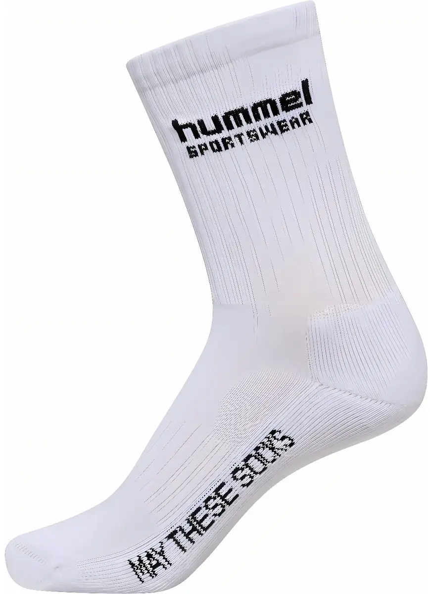 Hummel HML 3-pack Sportsokken 46-48 - Skydiver/Eden/Wit