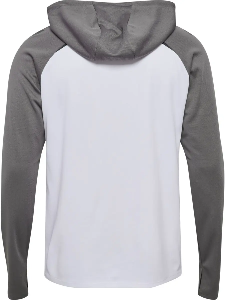 Hummel Hmllead 2.0 Zip Hoodie 223759 - XXXL - Wit/Grijs