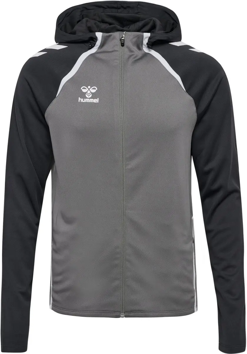Hummel Hmllead 2.0 Zip Hoodie 223759 - XXXL - Wit/Grijs - afbeelding 6 van 6