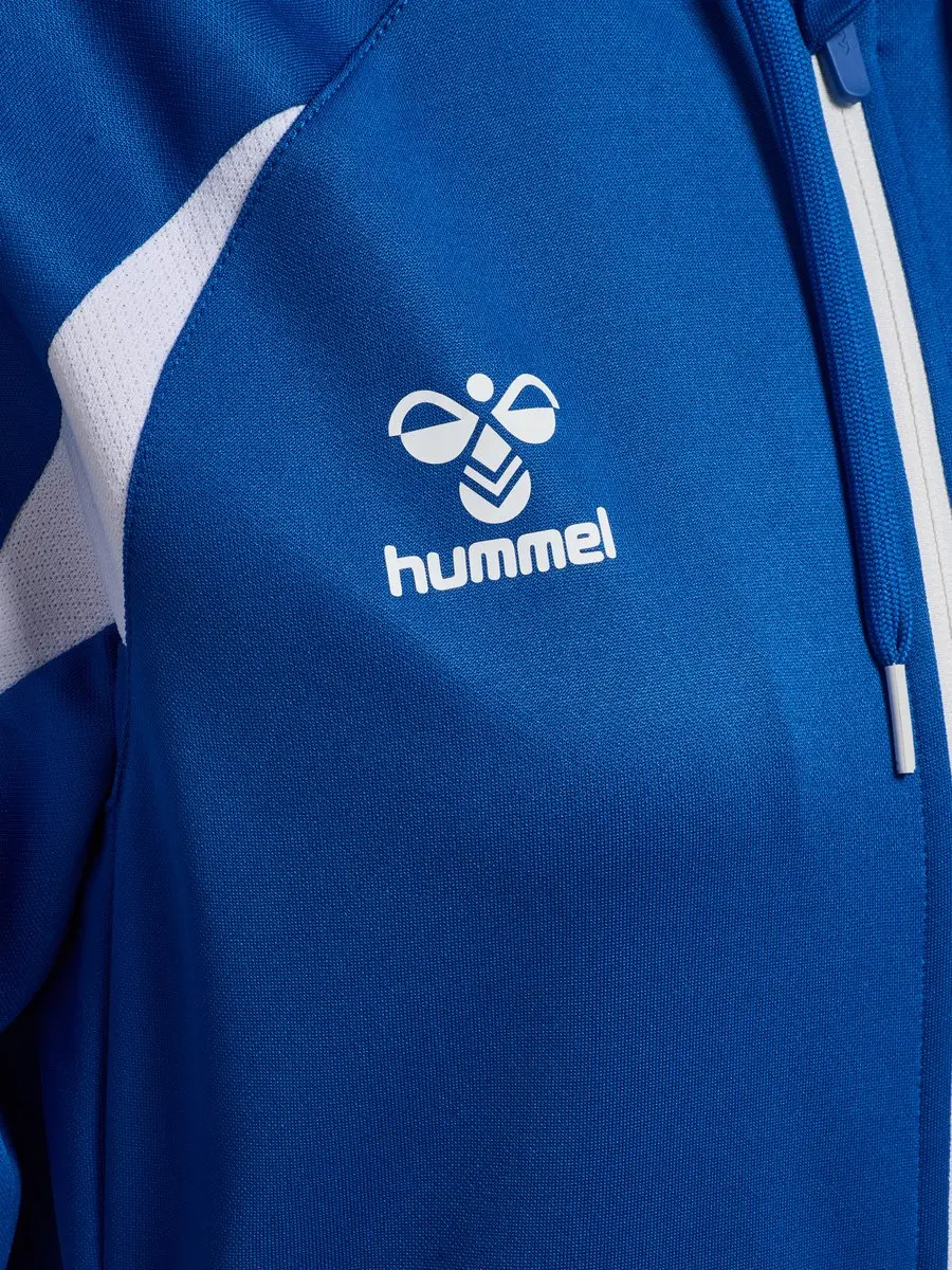 Hummel HMLCORE 2.0 Zip Hoodie Woman - XL - True Blue/Wit