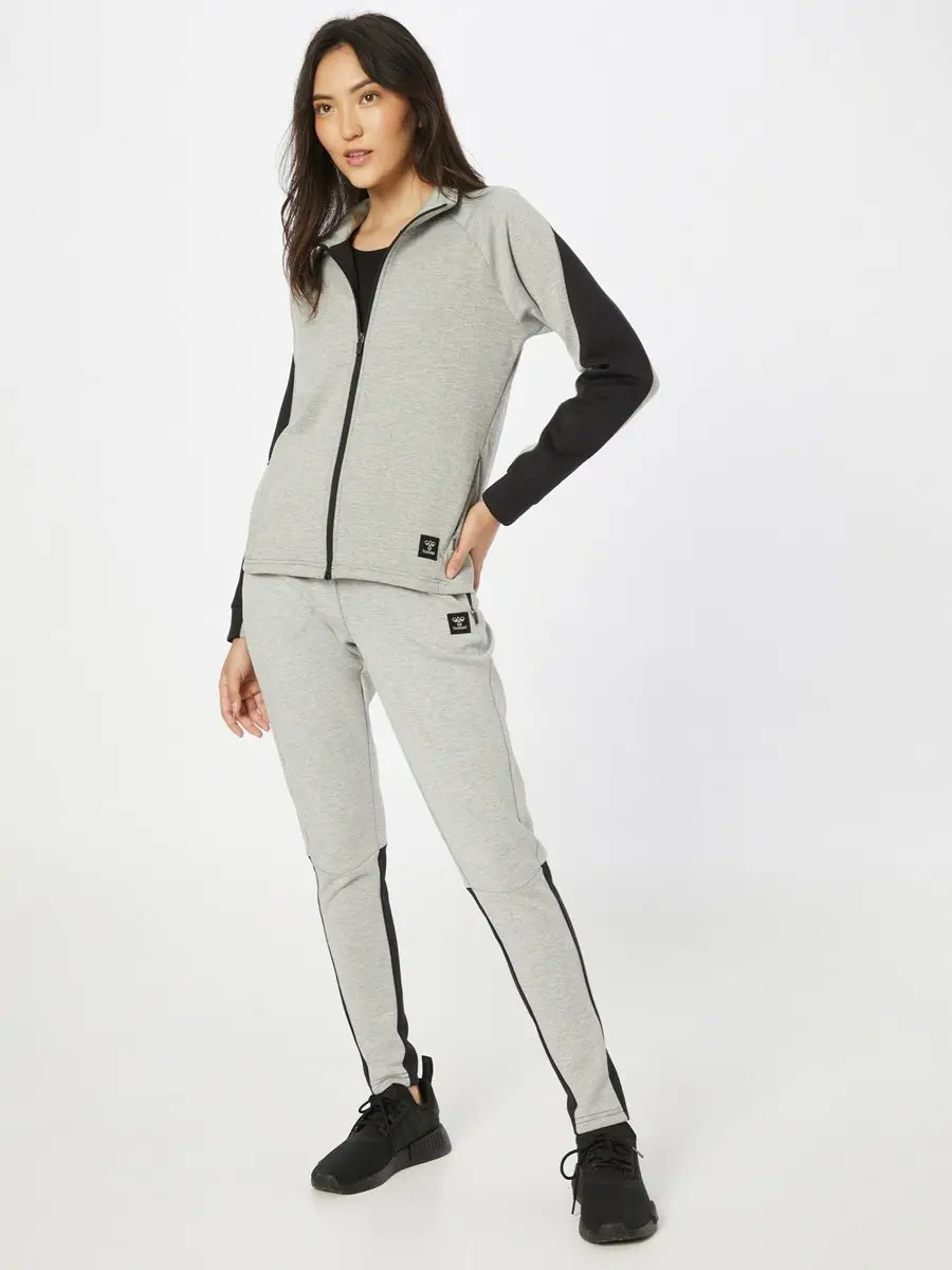 Hummel Hmlessi Zip Jacket Dames Trainingsjack - S - Grijs
