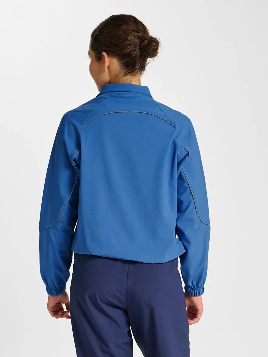Hummel Hmlpulse Woven Half Zip Dames Shirt - XS - Riverside - afbeelding 6 van 6