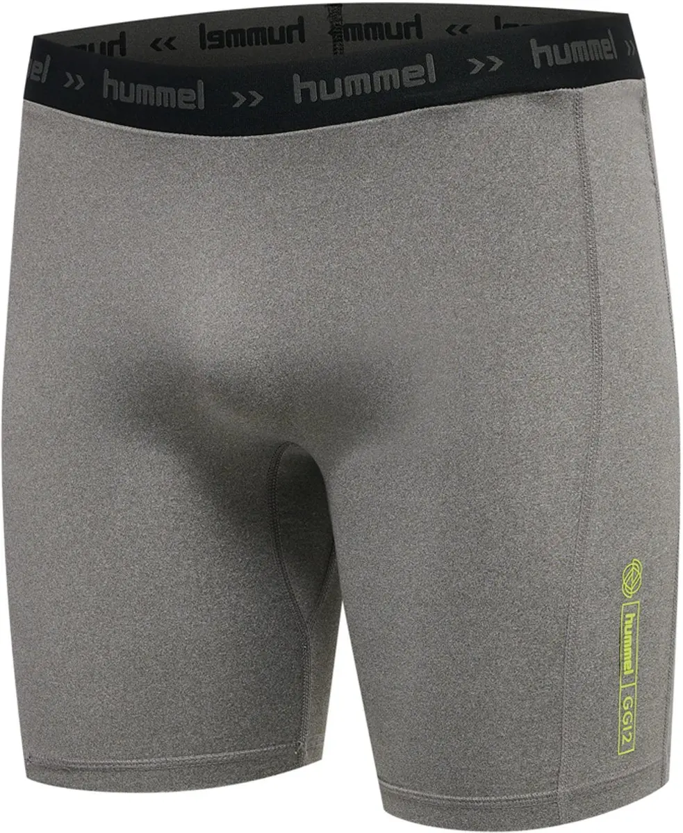 Hummel HMLGG12 Sportlegging Short Tights - S - Grijs
