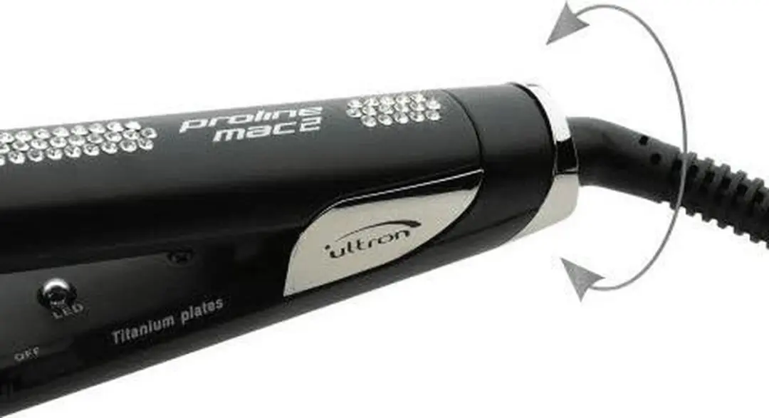 Ultron Mach 2 Diamond Stijltang - 4 standen - Zwart