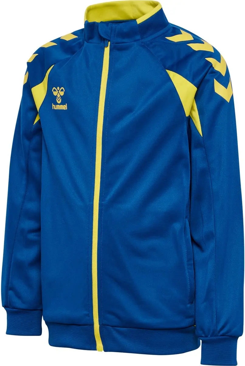 Hummel Hmlcore 2.0 Track Zip Jacket Kids 230860 - 128 True Blue/Blazing Yellow