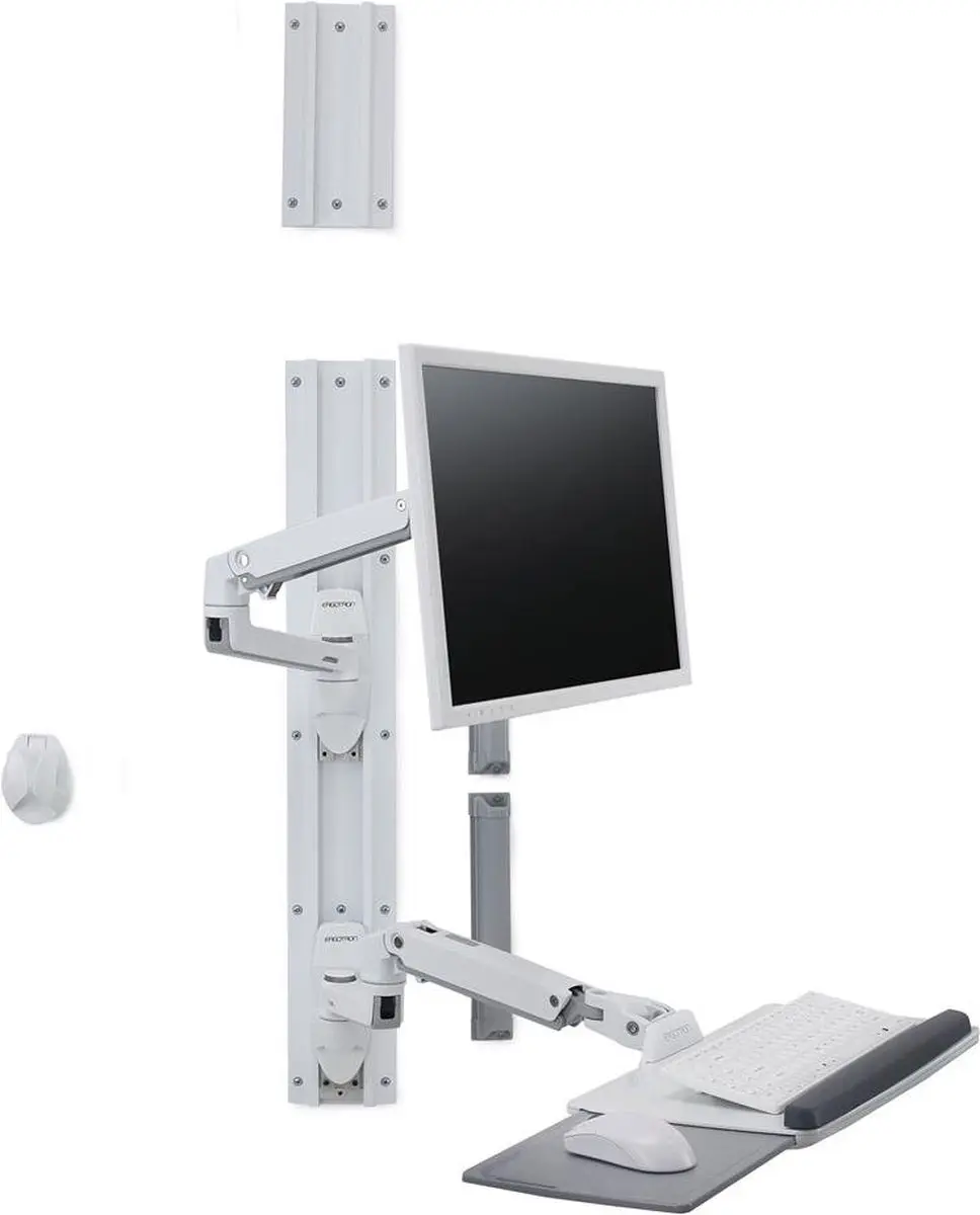 Ergotron LX Wall Mount System 32" - Wit