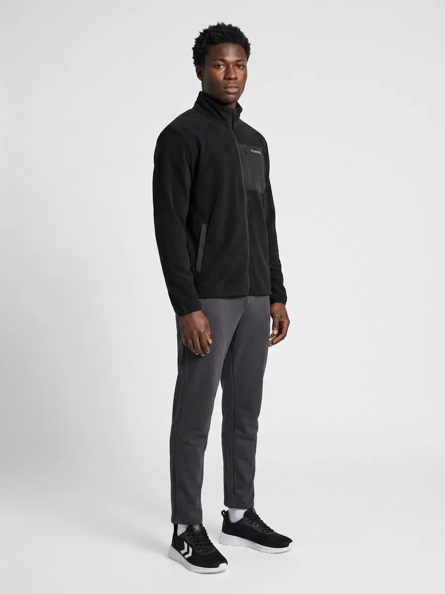 Hummel HML Polar Fleece Jacket - Zwart - Maat S - afbeelding 6 van 6