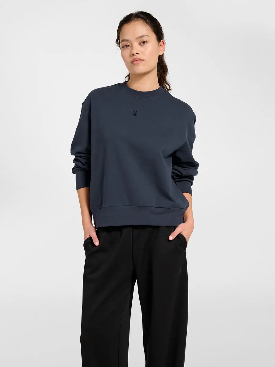 Hummel HML Foundation Sweatshirt - Ebony - XL