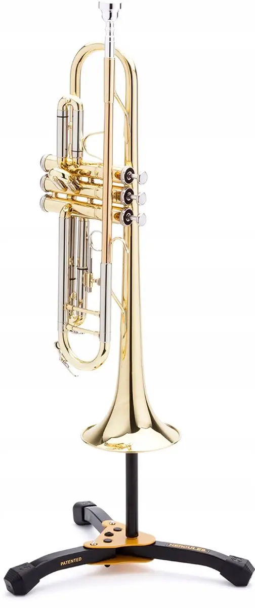 Hercules DS510BB Statief Trompet/Kornet - Geel/Zwart