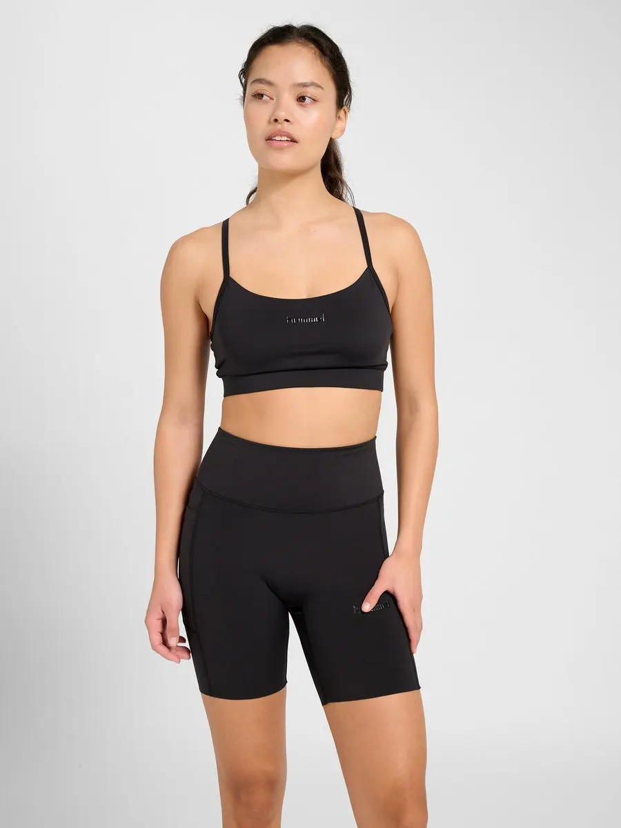 Hummel HMLPRIMA MEDIUM SUPPORT BRA - XS - Zwart
