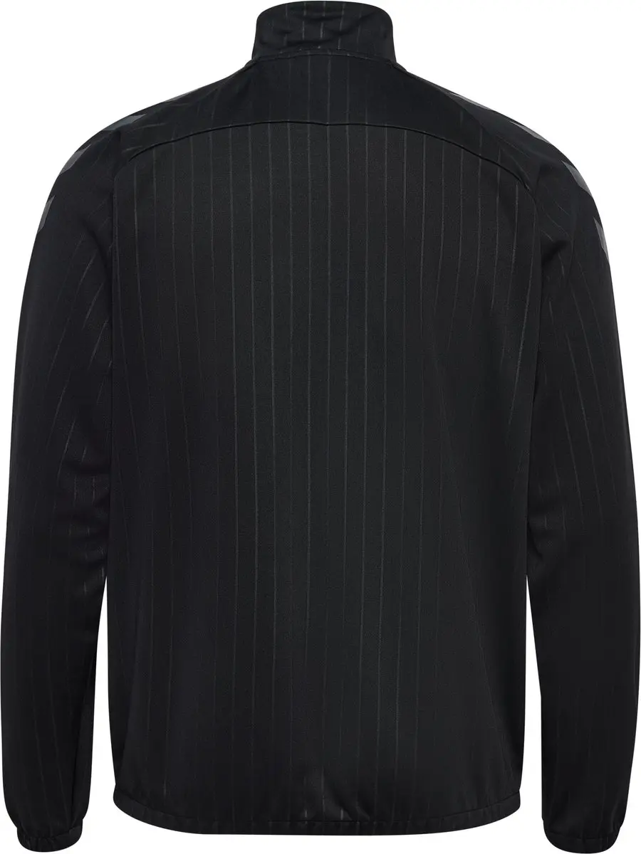 Hummel Hmlstripe Halfzip Trainingsjack 232445 - XL - Zwart