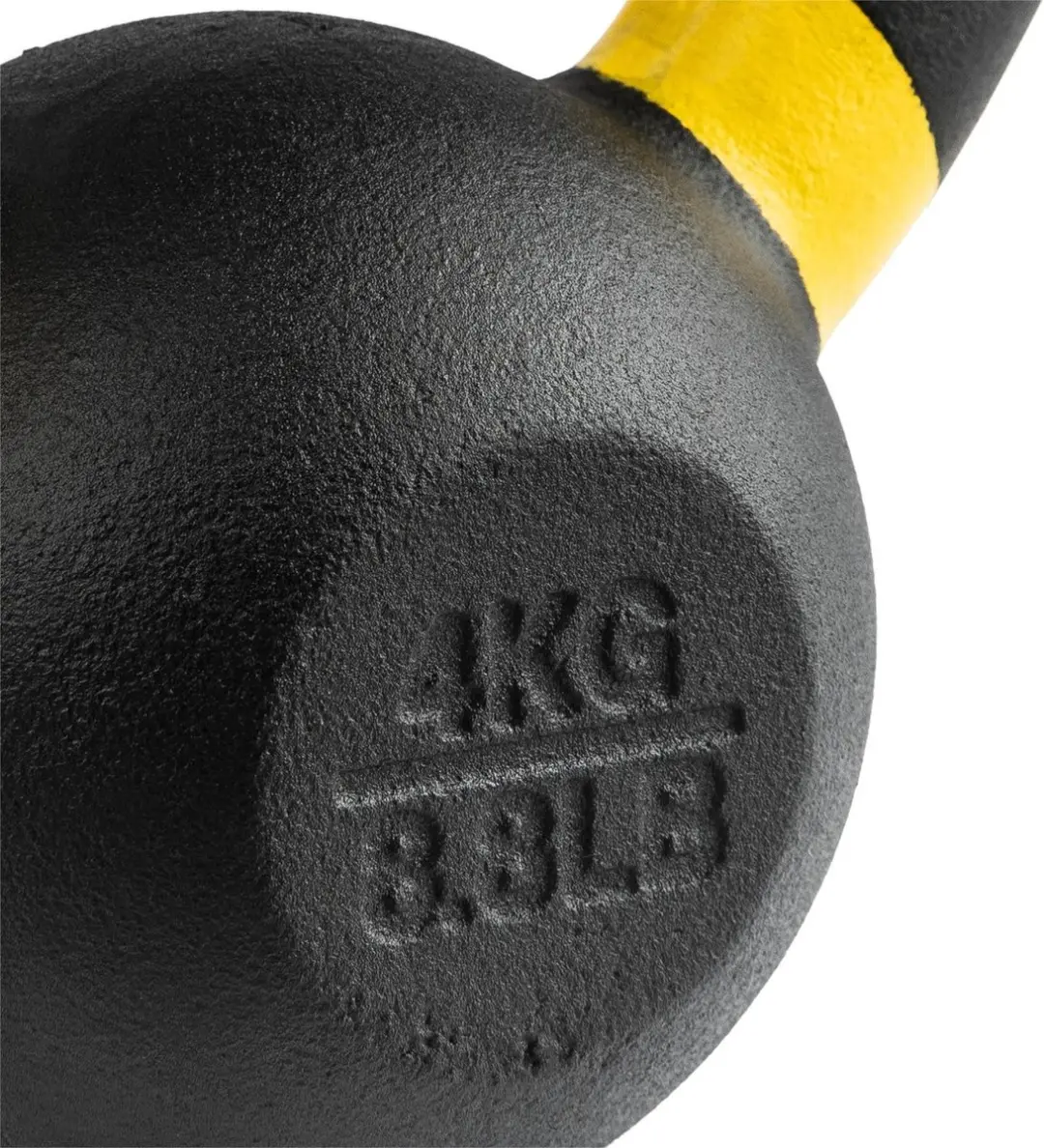 Wonder Core Power Coating Kettlebell 4kg - Zwart