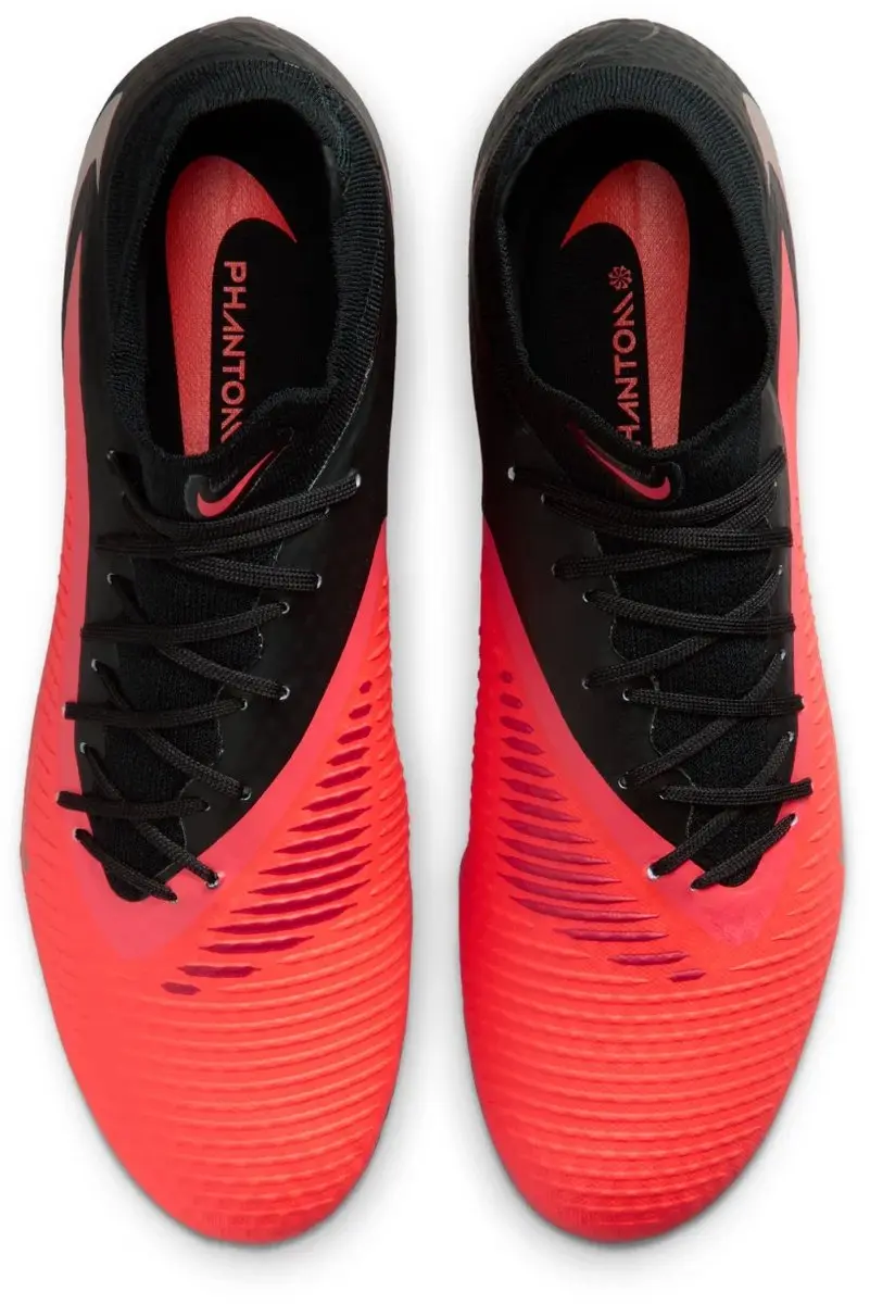 Nike Phantom 6 High Academy FG/MG - Voetbalschoenen - 42 - Rood/Goud/Zwart