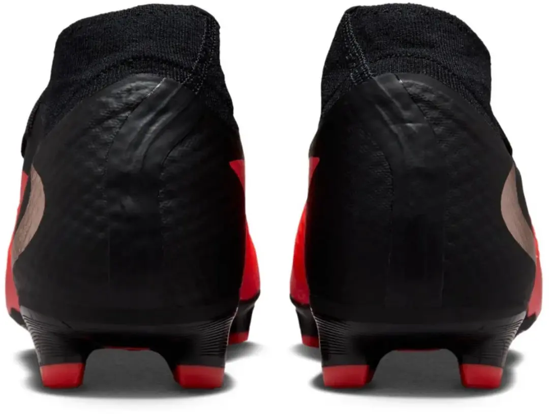Nike Phantom 6 High Academy FG/MG - Voetbalschoenen - 42 - Rood/Goud/Zwart