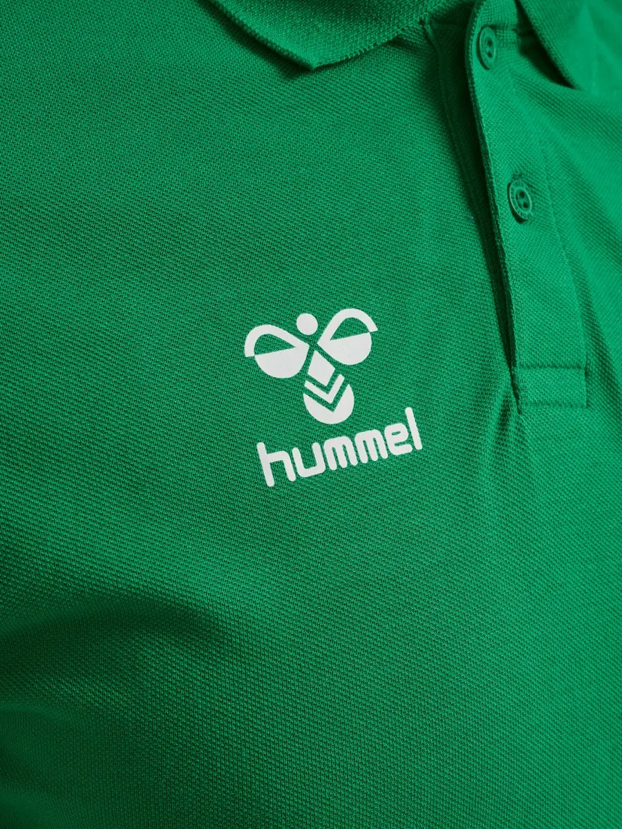 Hummel HMLGO 2.0 Chevron Polo - M - Jelly Bean