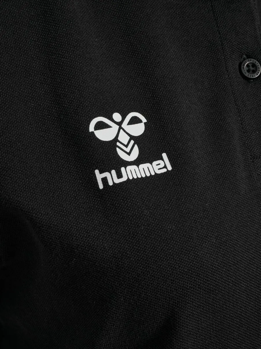 Hummel HMLGO 2.0 Chevron Polo Woman - XL - Zwart
