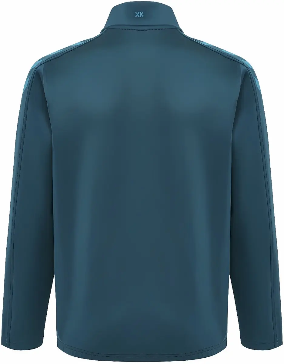 Hummel Core XK Half Zip Poly Sweat - 140 - Blauw - afbeelding 6 van 6